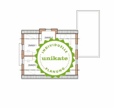Massivhaus Einfamilienhaus "Ldenscheid Sauerland" - Dachgeschoss - Fertighaus, Architektenhaus bauen zum Festpreis