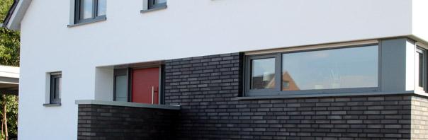 Massivhaus Einfamilienhaus Fertighaus Hausbau, Klinker, Putz, Effizienzhaus, planen und bauen in NRW - Ruhrgebiet