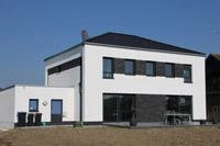 Moderne Stadtvilla Recklinghausen - Fertighaus, Stadthaus mit 2 Vollgeschossen zum Festpreis